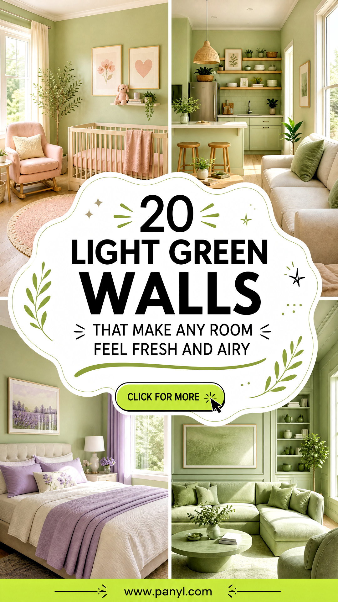 20 Light Green Walls That Make Any Room Feel Fresh and Airy - 20 Light Green Walls That Make Any Room Feel Fresh and Airy