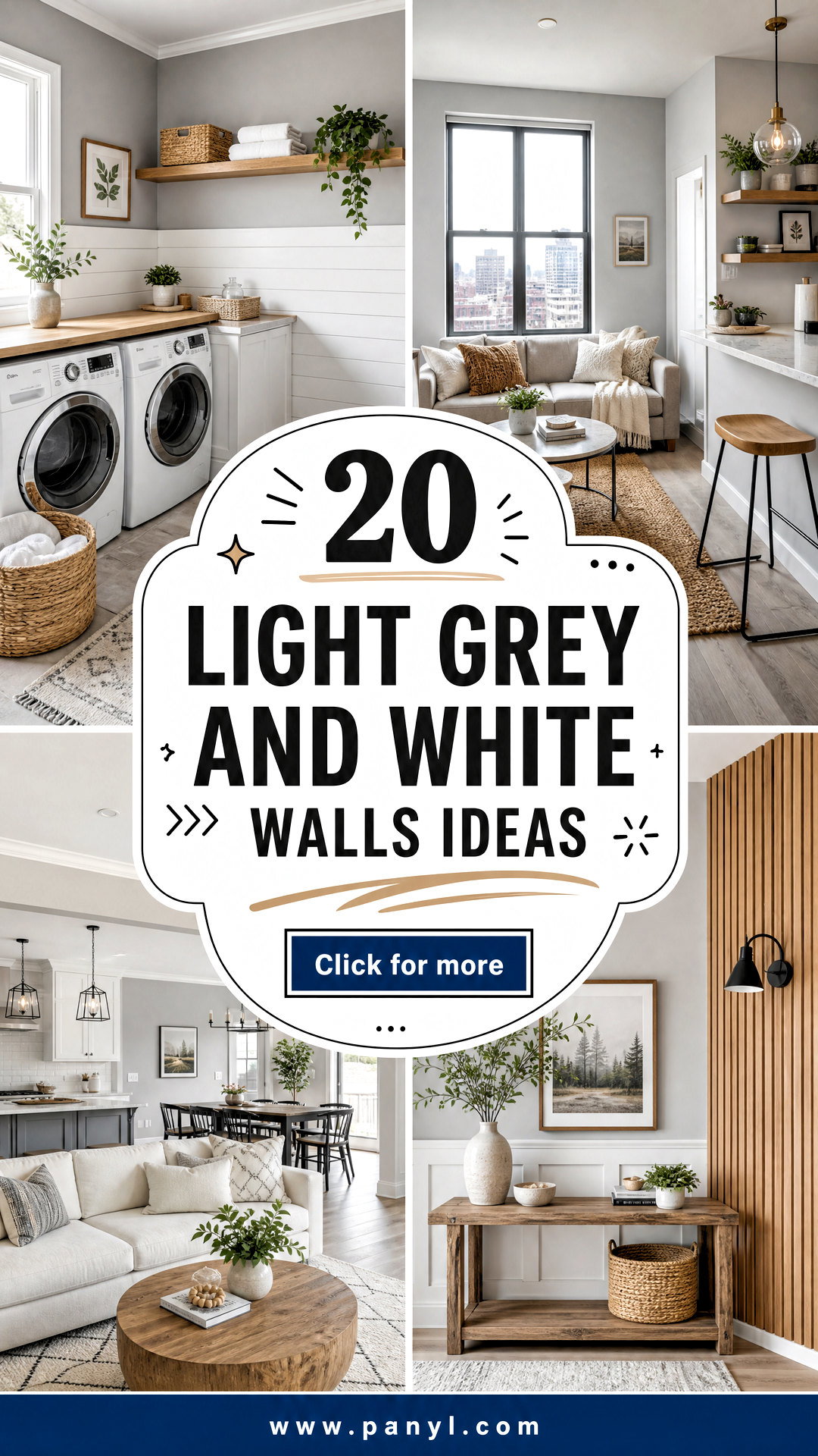 20 Light Grey And White Walls for Bright Timeless Interiors - 20 Light Grey And White Walls for Bright, Timeless Interiors