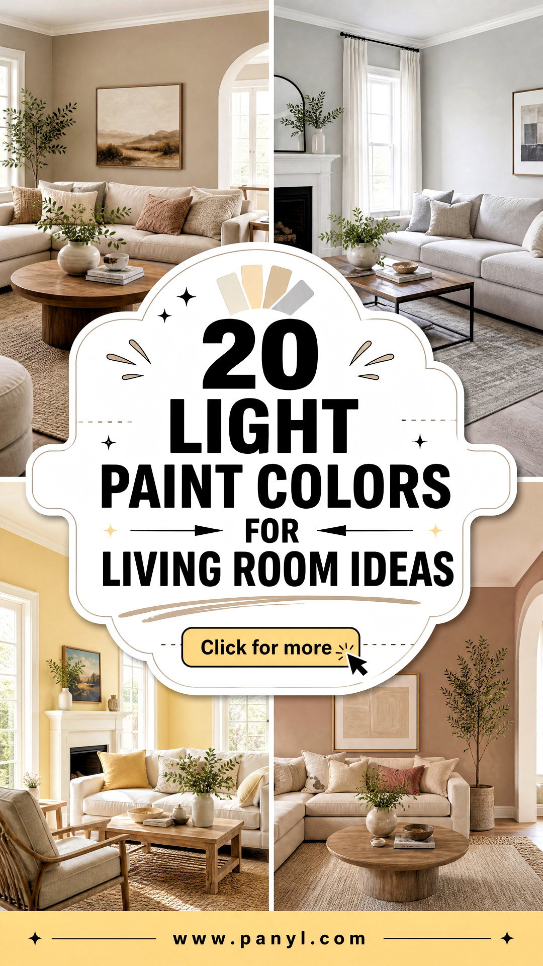 20 Light Paint Colors for Living Room Ideas That Feel Airy - 20 Light Paint Colors for Living Room Ideas That Feel Airy