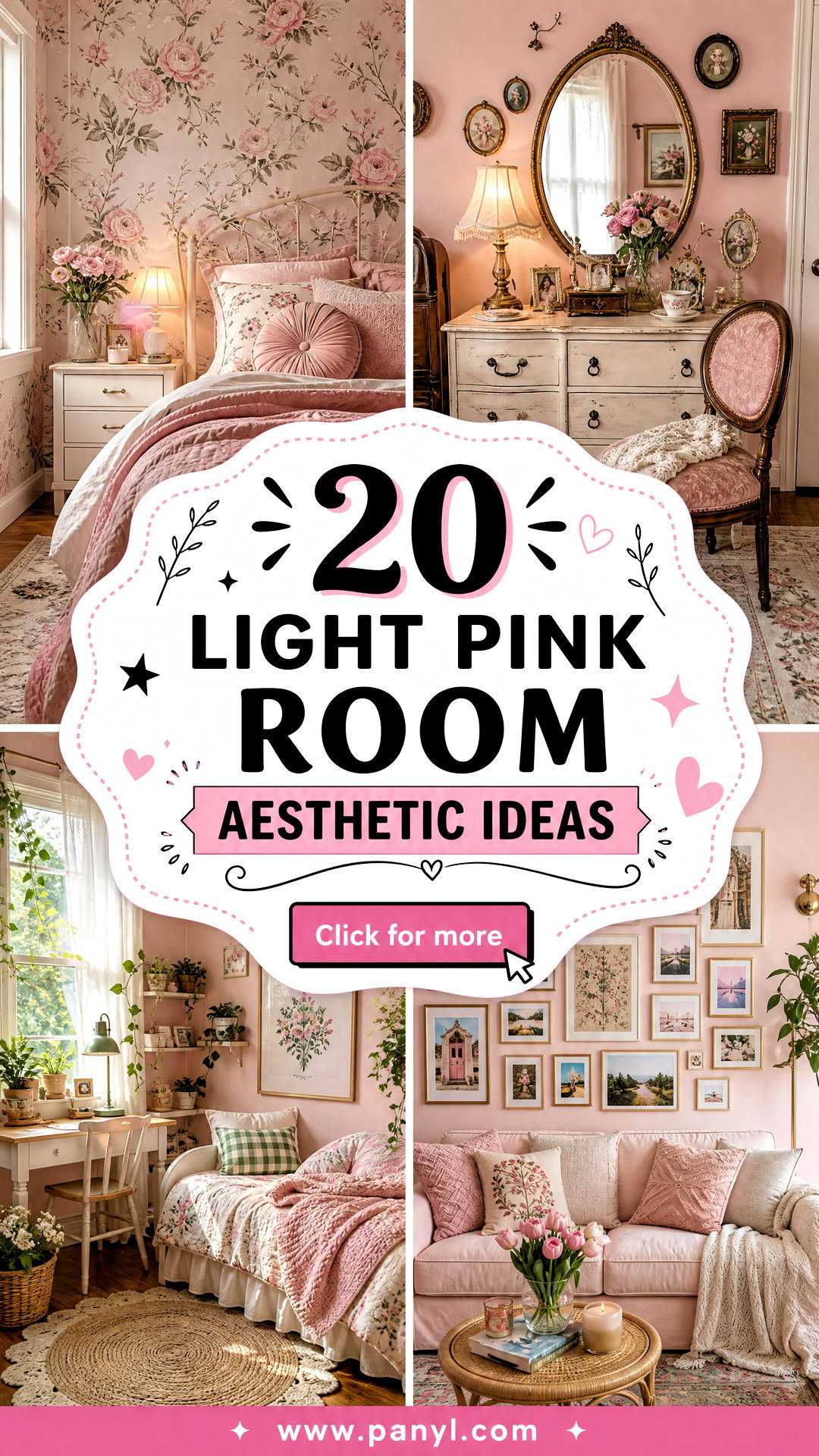 20 Light Pink Room Aesthetic Ideas for a Soft Trendy Makeover - 20 Light Pink Room Aesthetic Ideas for a Soft, Trendy Makeover