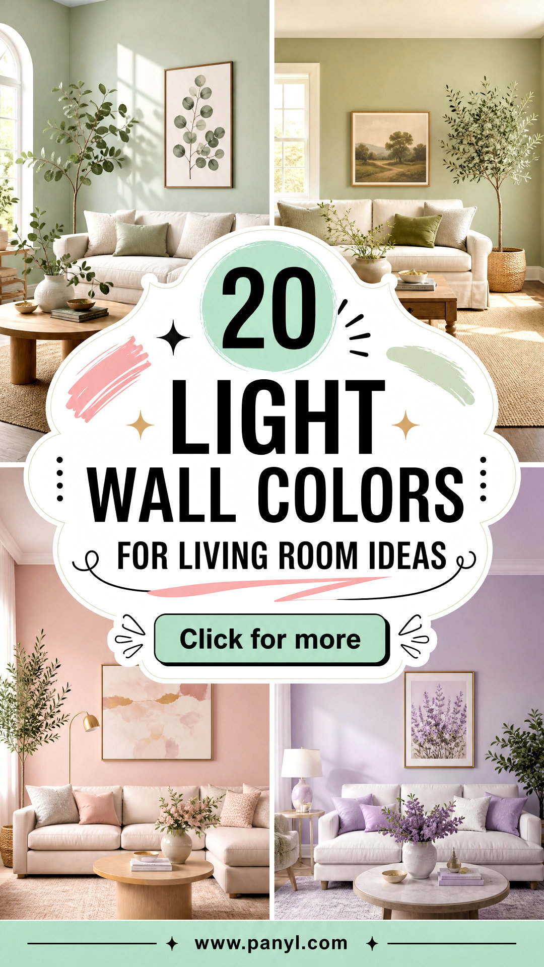 20 Light Wall Colors for Living Room Ideas That Feel Airy - 20 Light Wall Colors for Living Room Ideas That Feel Airy