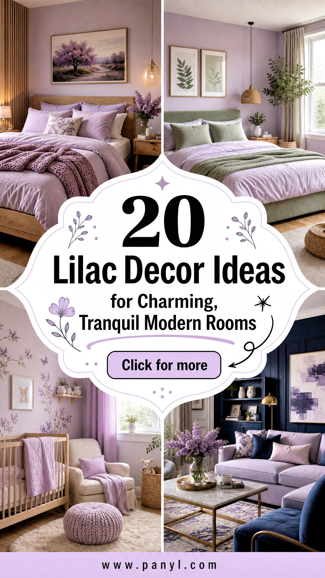 20 Lilac Decor Ideas for Charming Tranquil Modern Rooms - 20 Lilac Decor Ideas for Charming, Tranquil Modern Rooms