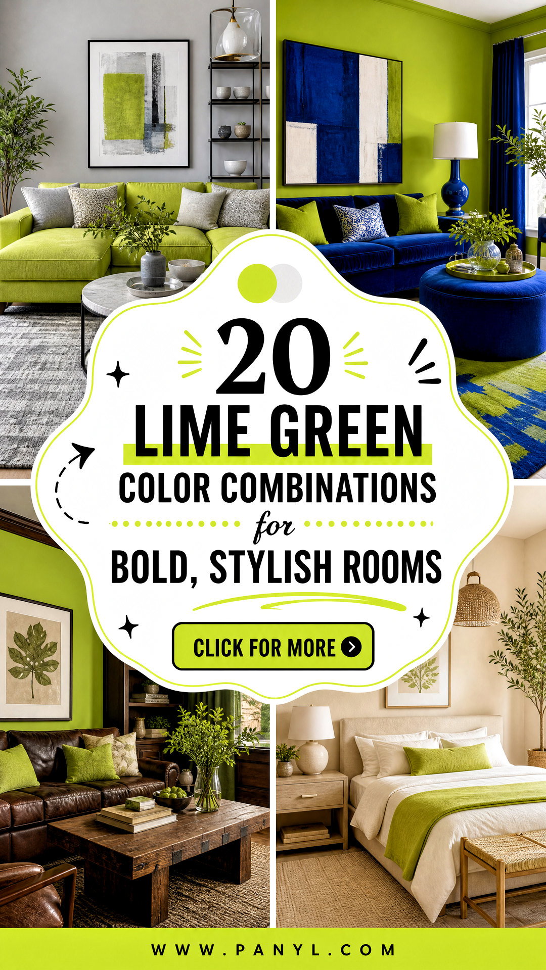 20 Lime Green Color Combinations for Bold Stylish Rooms - 20 Lime Green Color Combinations for Bold, Stylish Rooms