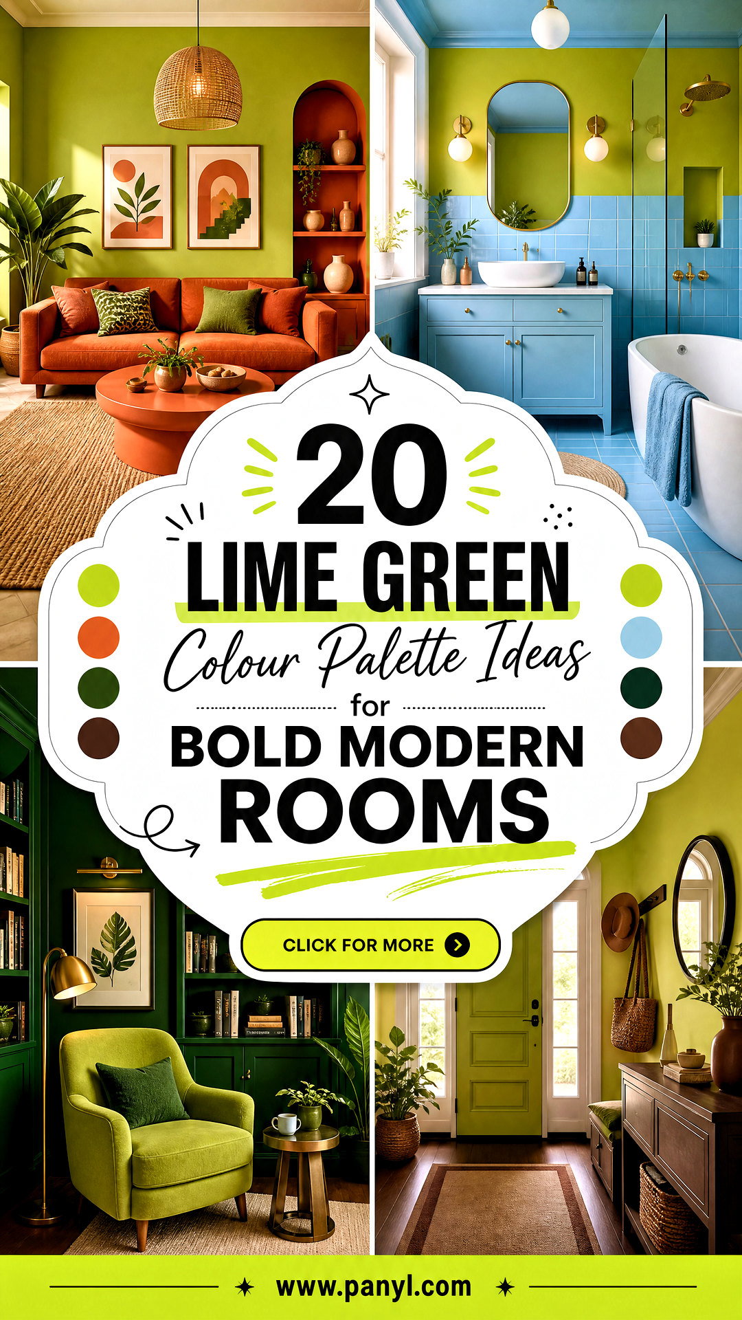 20 Lime Green Colour Palette Ideas for Bold Modern Rooms - 20 Lime Green Colour Palette Ideas for Bold Modern Rooms