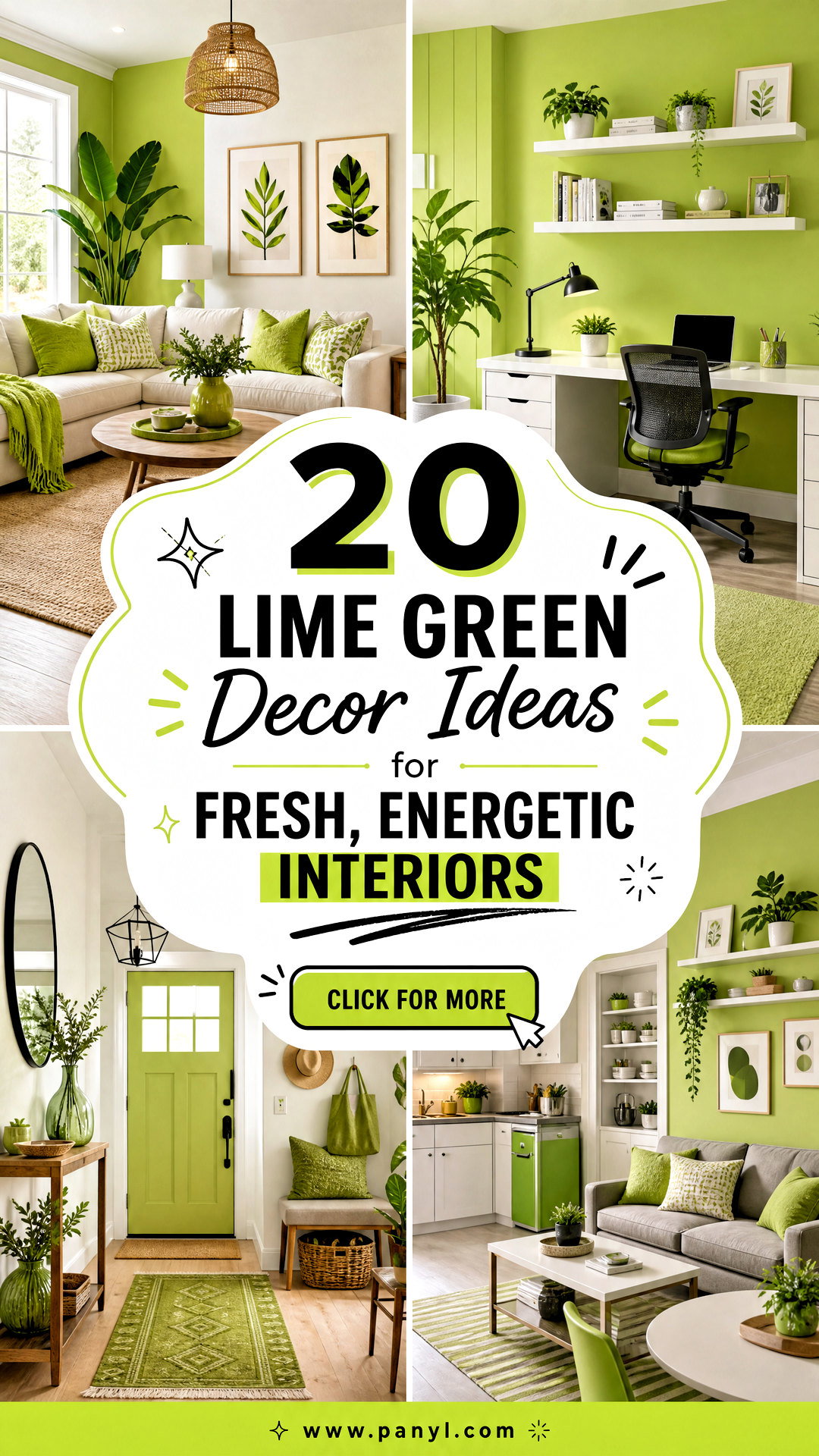 20 Lime Green Decor Ideas for Fresh Energetic Interiors - 20 Lime Green Decor Ideas for Fresh, Energetic Interiors