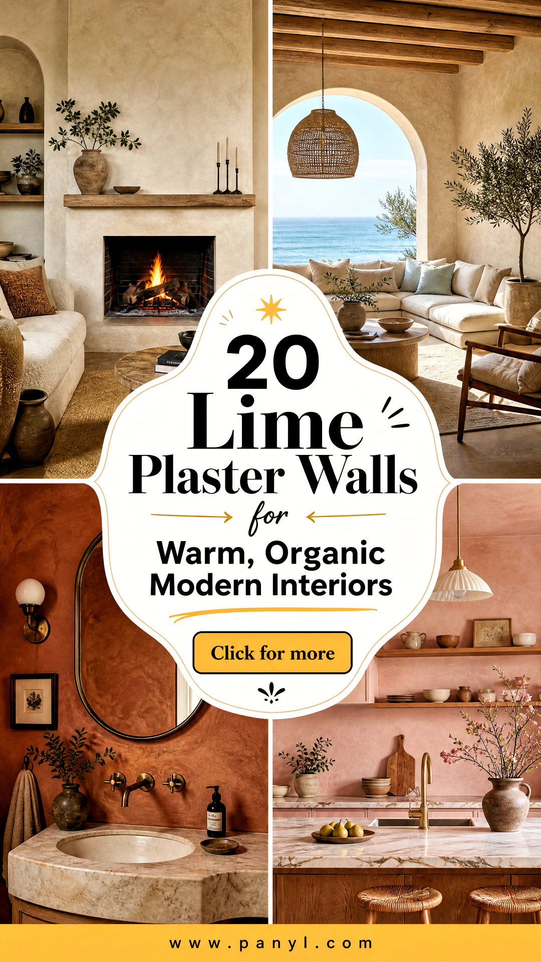 20 Lime Plaster Walls for Warm Organic Modern Interiors - 20 Lime Plaster Walls for Warm, Organic Modern Interiors