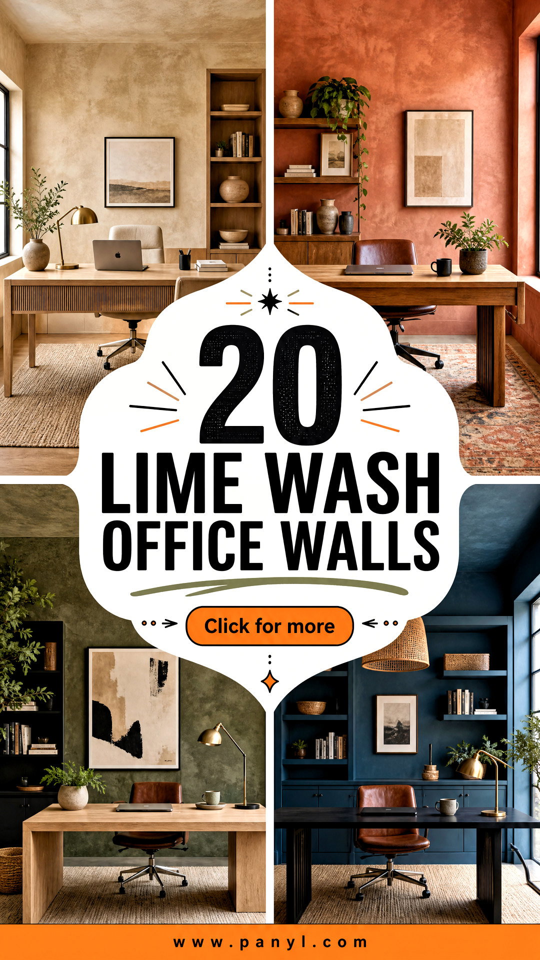 20 Lime Wash Office Walls for a Calm Productive Workspace - 20 Lime Wash Office Walls for a Calm, Productive Workspace