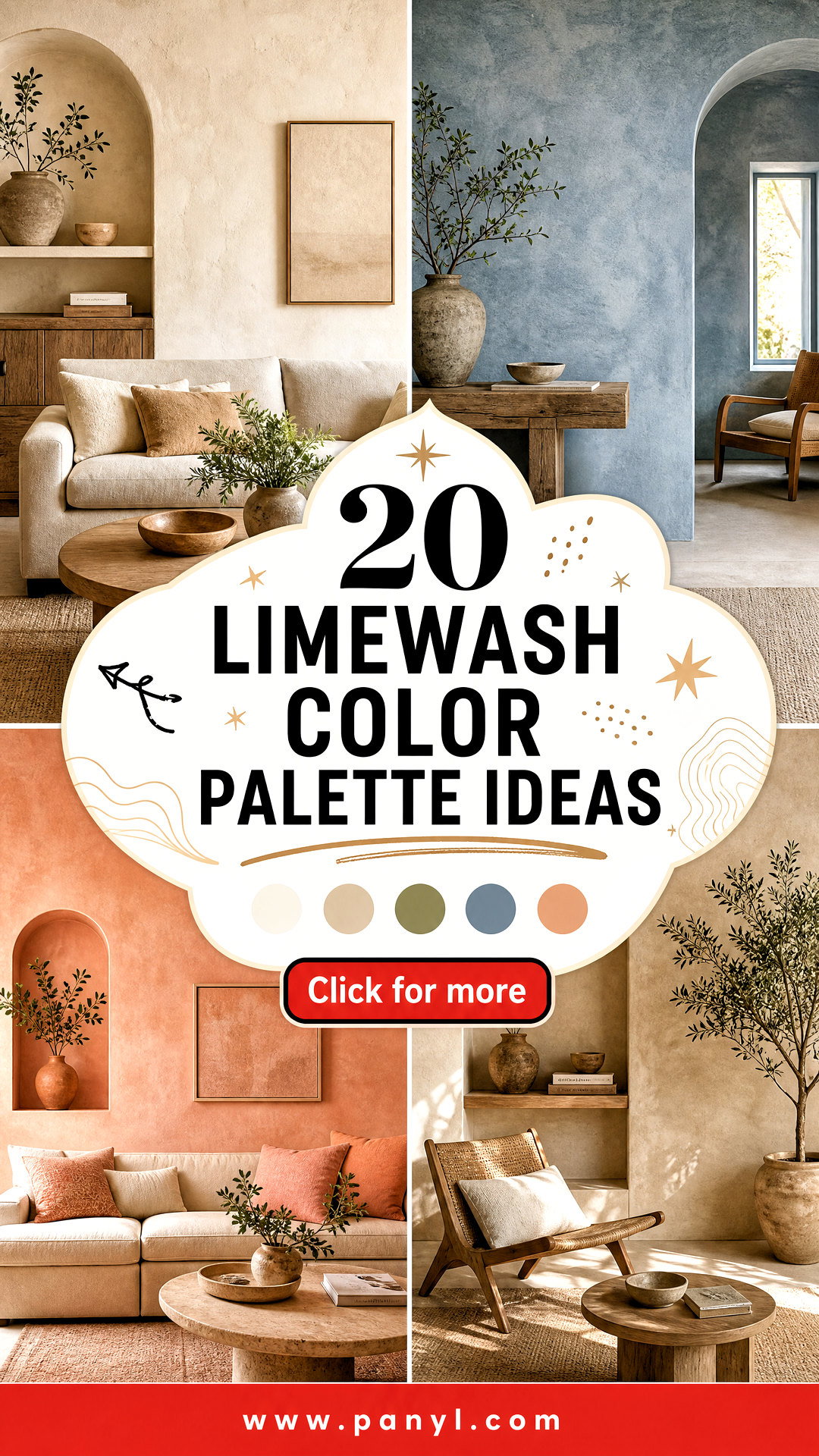 20 Limewash Color Palette Ideas for Warm Refined Rooms - 20 Limewash Color Palette Ideas for Warm, Refined Rooms