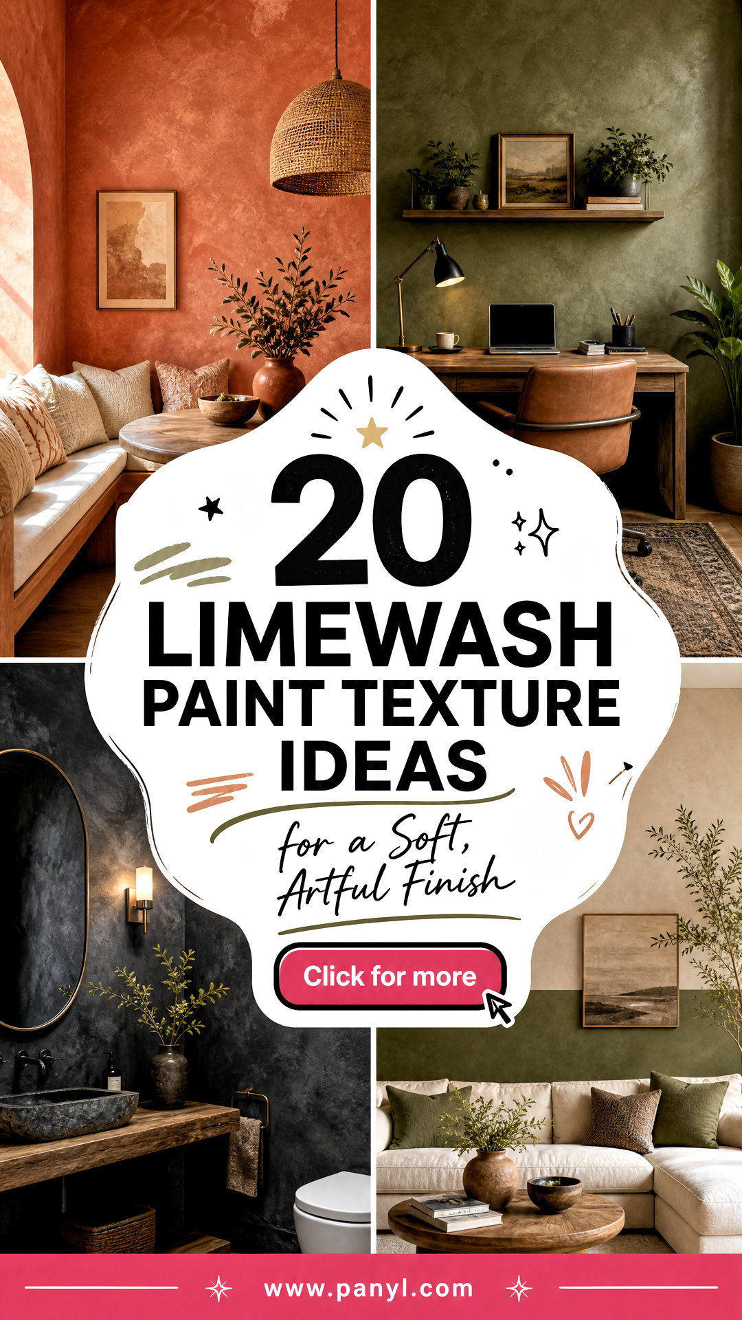 20 Limewash Paint Texture Ideas for a Soft Artful Finish - 20 Limewash Paint Texture Ideas for a Soft, Artful Finish