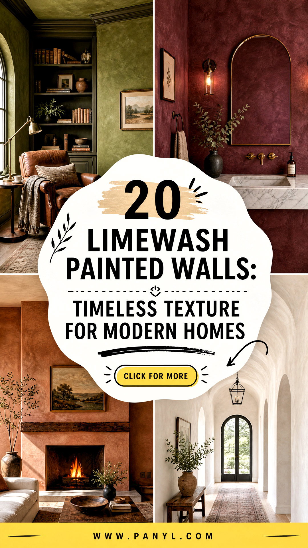 20 Limewash Painted Walls Timeless Texture for Modern Homes - 20 Limewash Painted Walls: Timeless Texture for Modern Homes