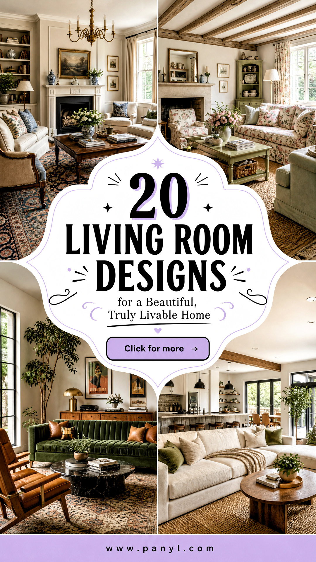 20 Living Room Designs for a Beautiful Truly Livable Home - 20 Living Room Designs for a Beautiful, Truly Livable Home