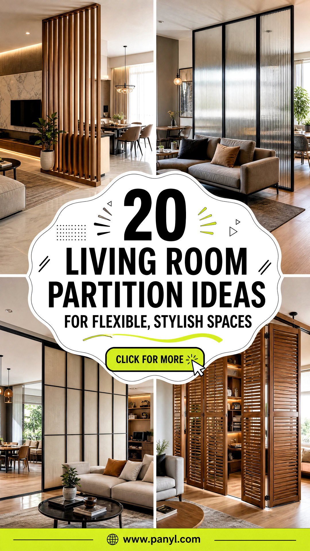 20 Living Room Partition Ideas for Flexible Stylish Spaces - 20 Living Room Partition Ideas for Flexible, Stylish Spaces