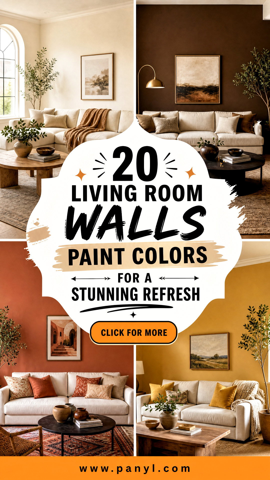 20 Living Room Walls Paint Colors for a Stunning Refresh - 20 Living Room Walls Paint Colors for a Stunning Refresh