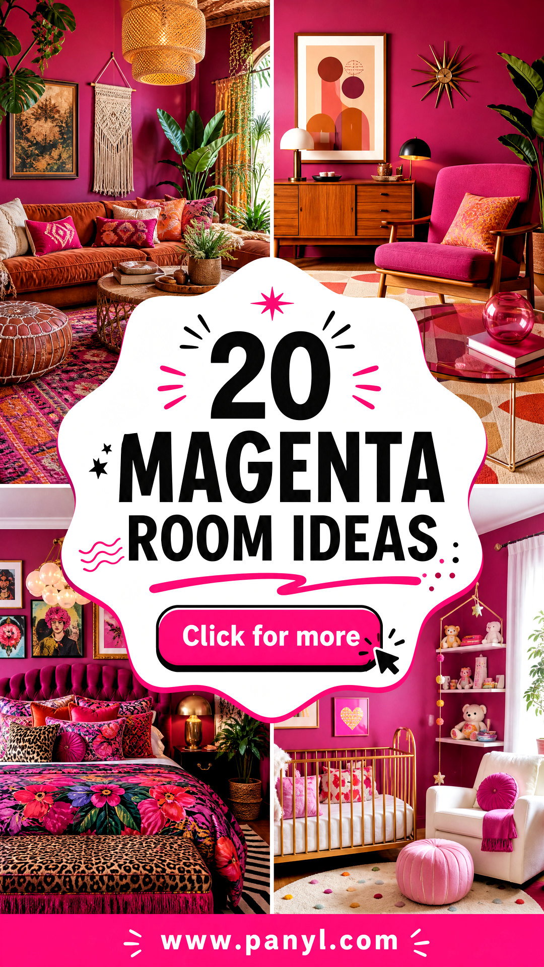 20 Magenta Room Ideas for Bold Playful Modern Interiors - 20 Magenta Room Ideas for Bold, Playful Modern Interiors