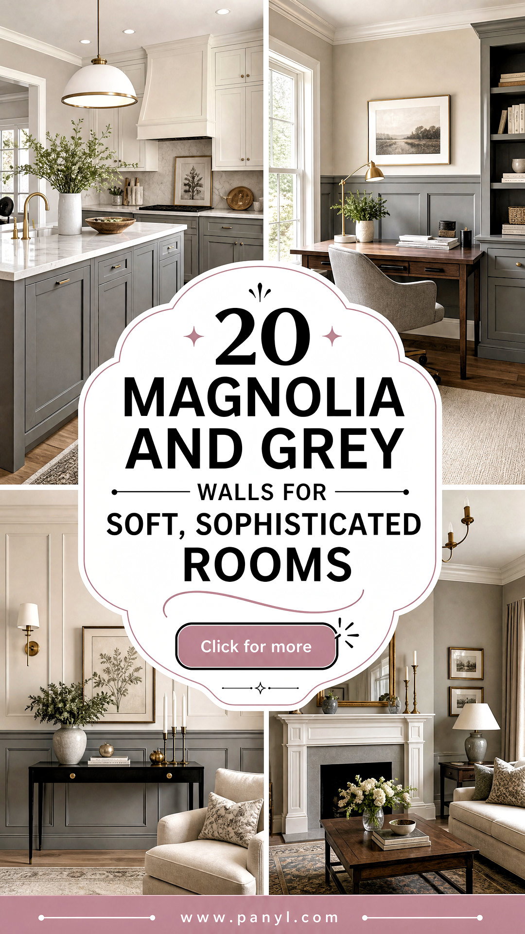 20 Magnolia And Grey Walls for Soft Sophisticated Rooms - 20 Magnolia And Grey Walls for Soft, Sophisticated Rooms
