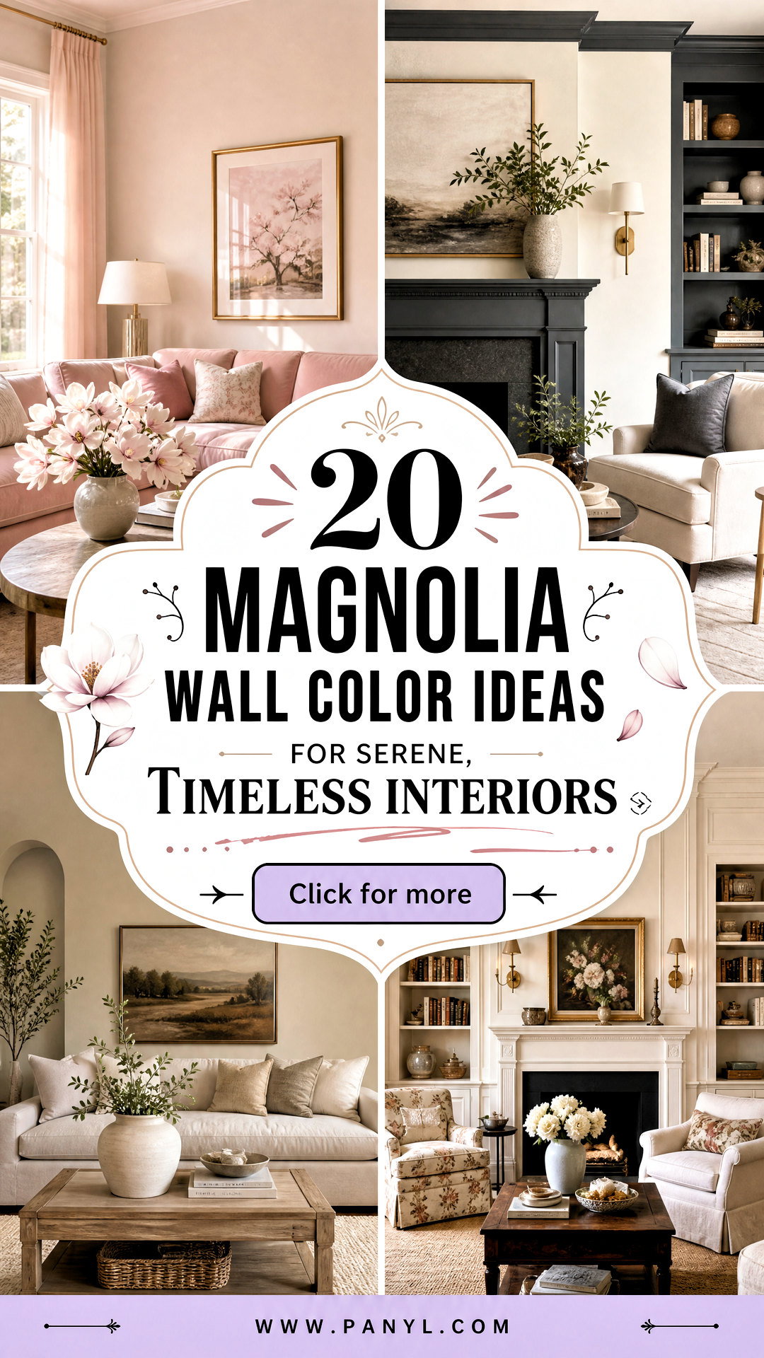 20 Magnolia Wall Color Ideas for Serene Timeless Interiors - 20 Magnolia Wall Color Ideas for Serene, Timeless Interiors