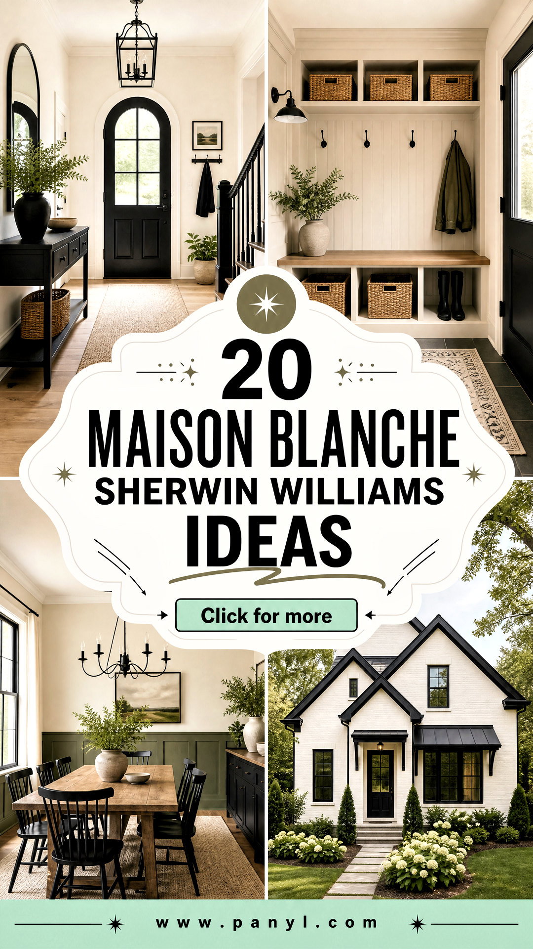 20 Maison Blanche Sherwin Williams Ideas for Warm Airy Rooms - 20 Maison Blanche Sherwin Williams Ideas for Warm, Airy Rooms