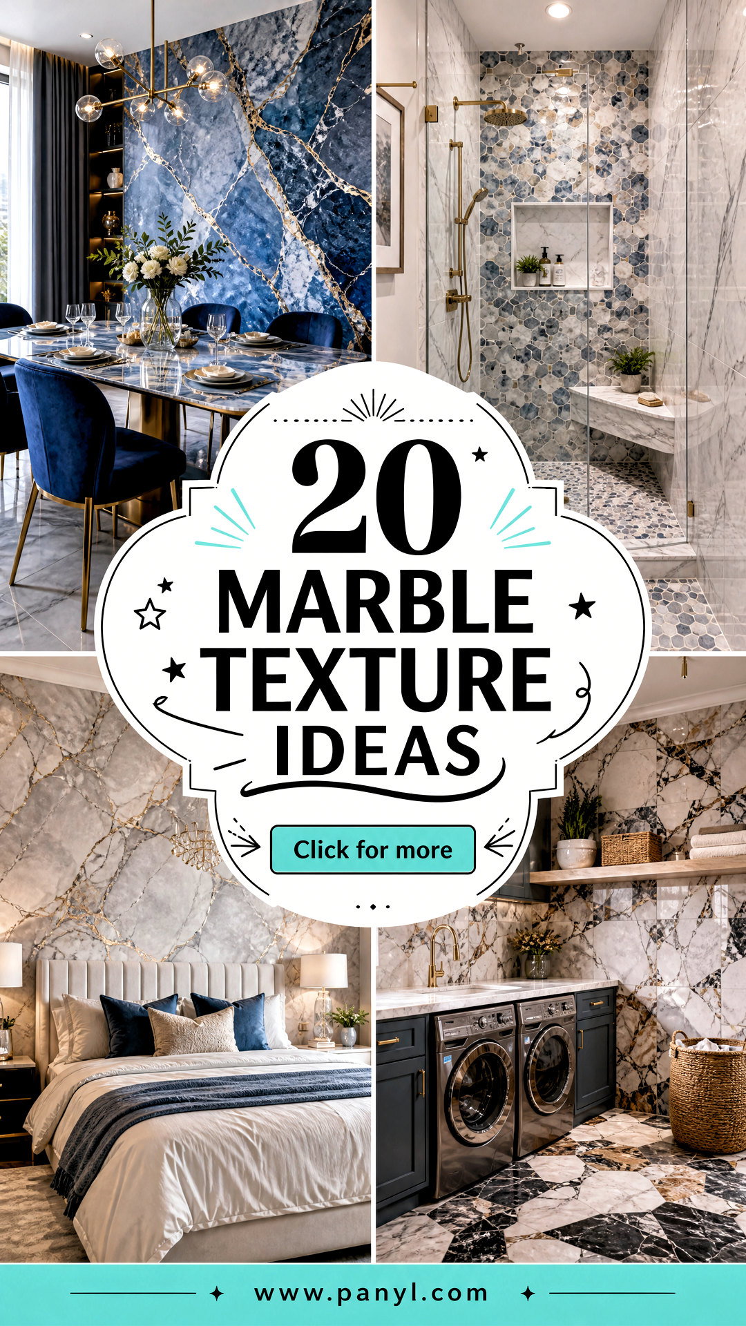 20 Marble Texture Ideas for Elegant Modern Interior Style - 20 Marble Texture Ideas for Elegant, Modern Interior Style