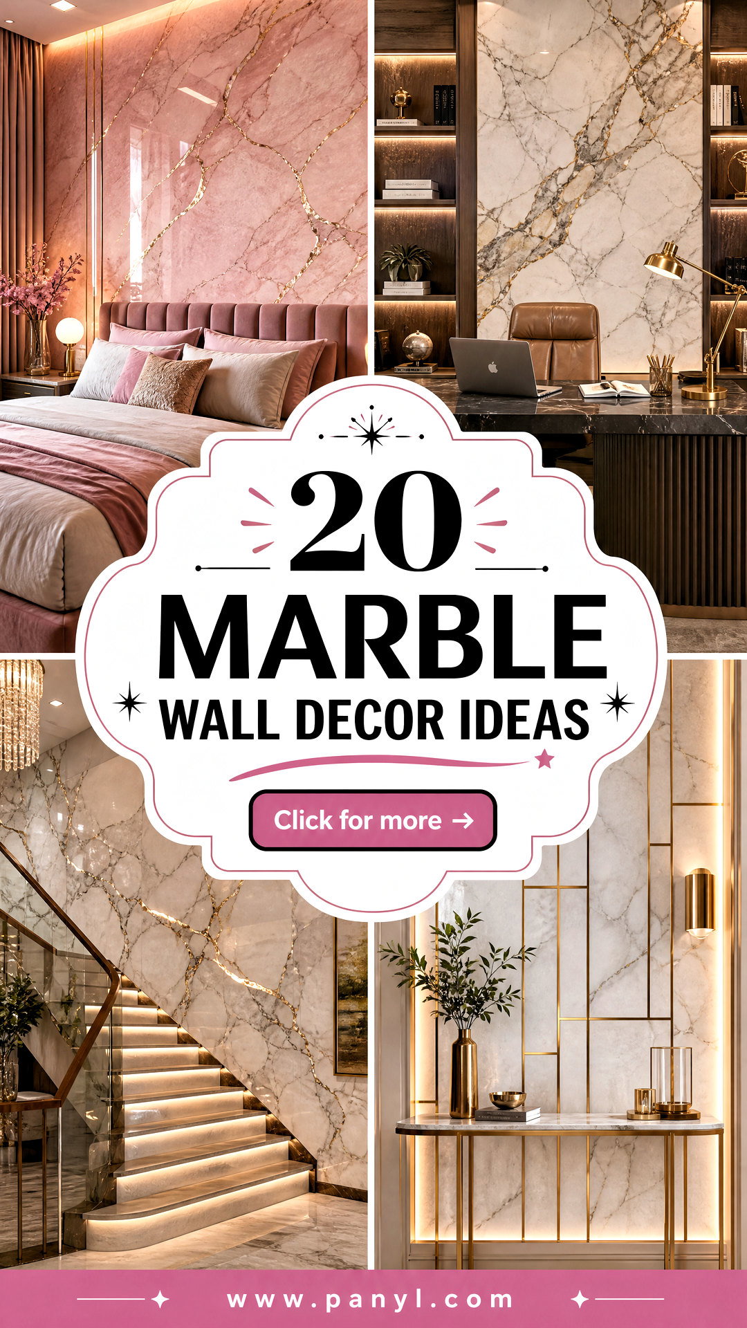 20 Marble Wall Decor Ideas for Chic Polished Interiors - 20 Marble Wall Decor Ideas for Chic, Polished Interiors
