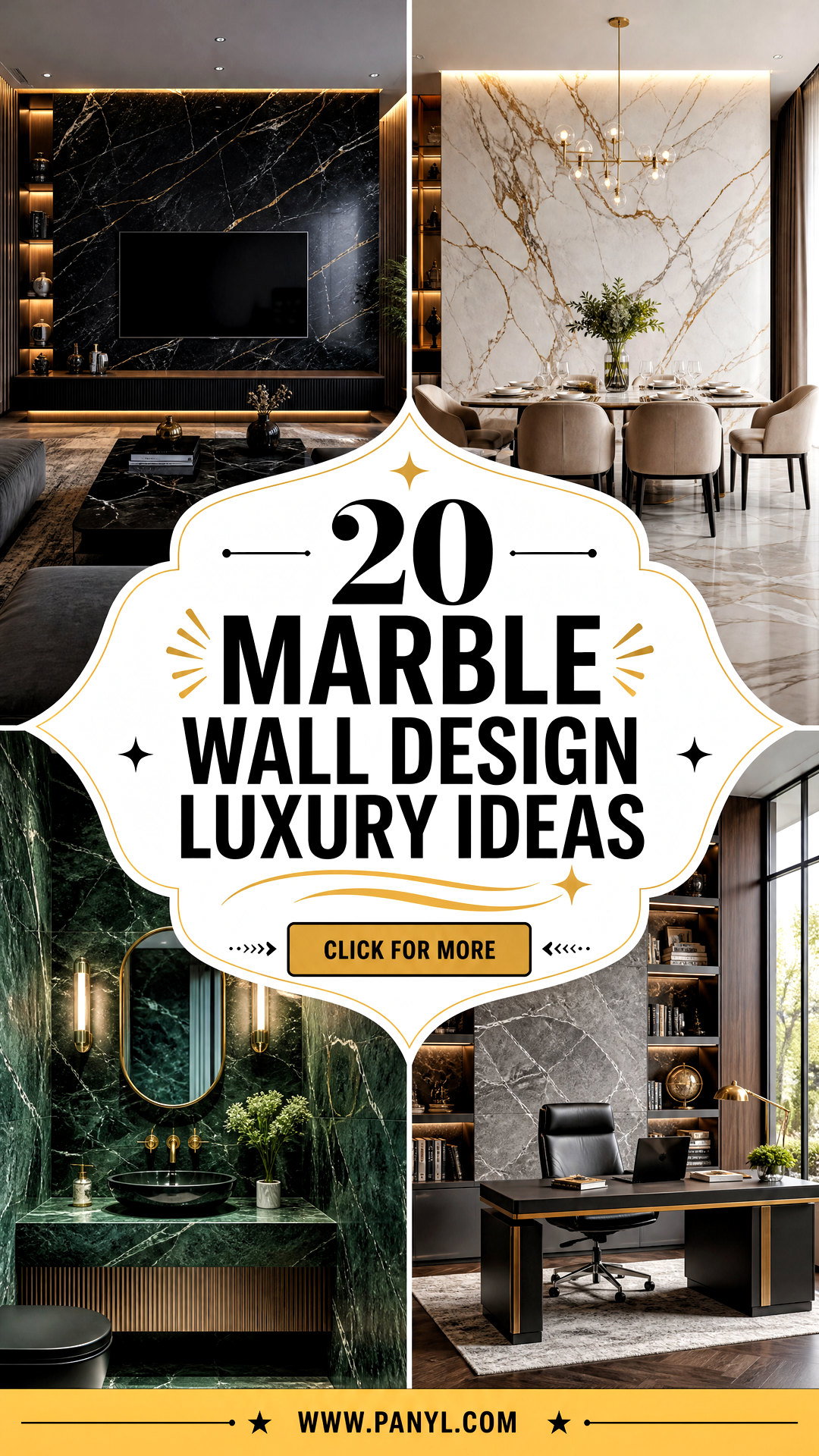 20 Marble Wall Design Luxury Ideas for Truly Upscale Homes - 20 Marble Wall Design Luxury Ideas for Truly Upscale Homes