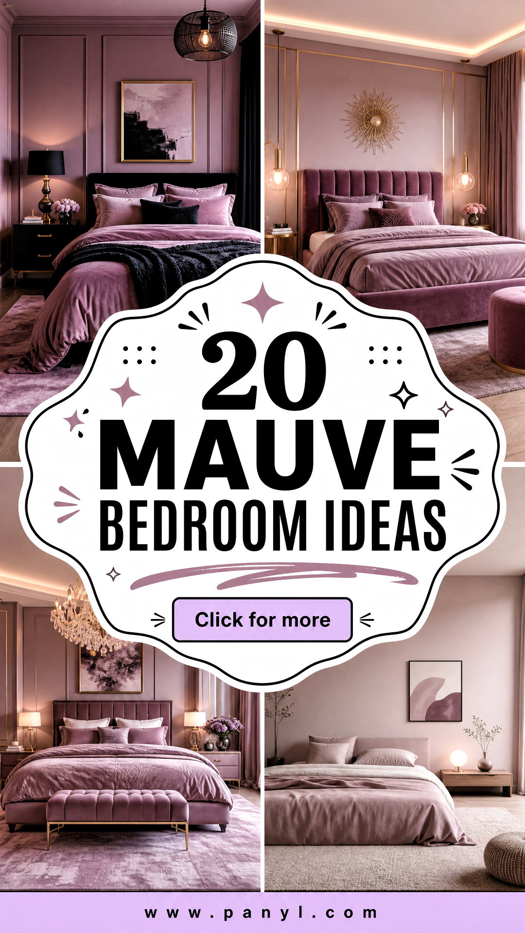 20 Mauve Bedroom Ideas for a Dreamy and Elegant Retreat - 20 Mauve Bedroom Ideas for a Dreamy and Elegant Retreat