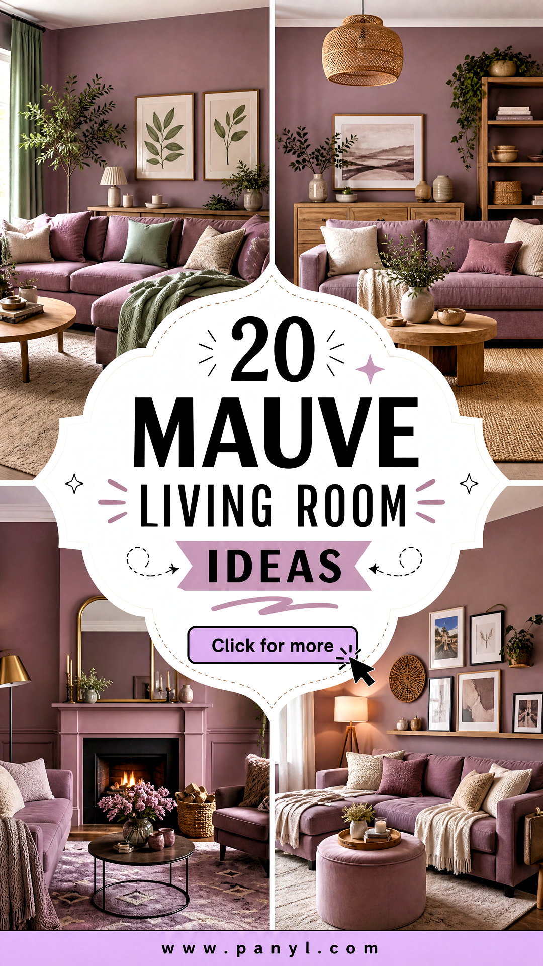 20 Mauve Living Room Ideas for Your Cozy Elegant Makeover - 20 Mauve Living Room Ideas for Your Cozy, Elegant Makeover
