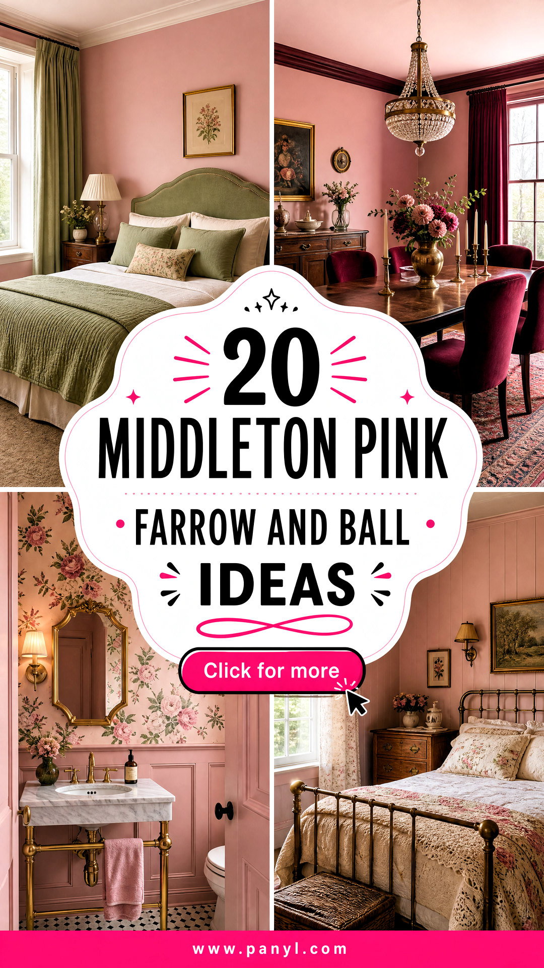 20 Middleton Pink Farrow and Ball Ideas for Charming Rooms - 20 Middleton Pink Farrow and Ball Ideas for Charming Rooms