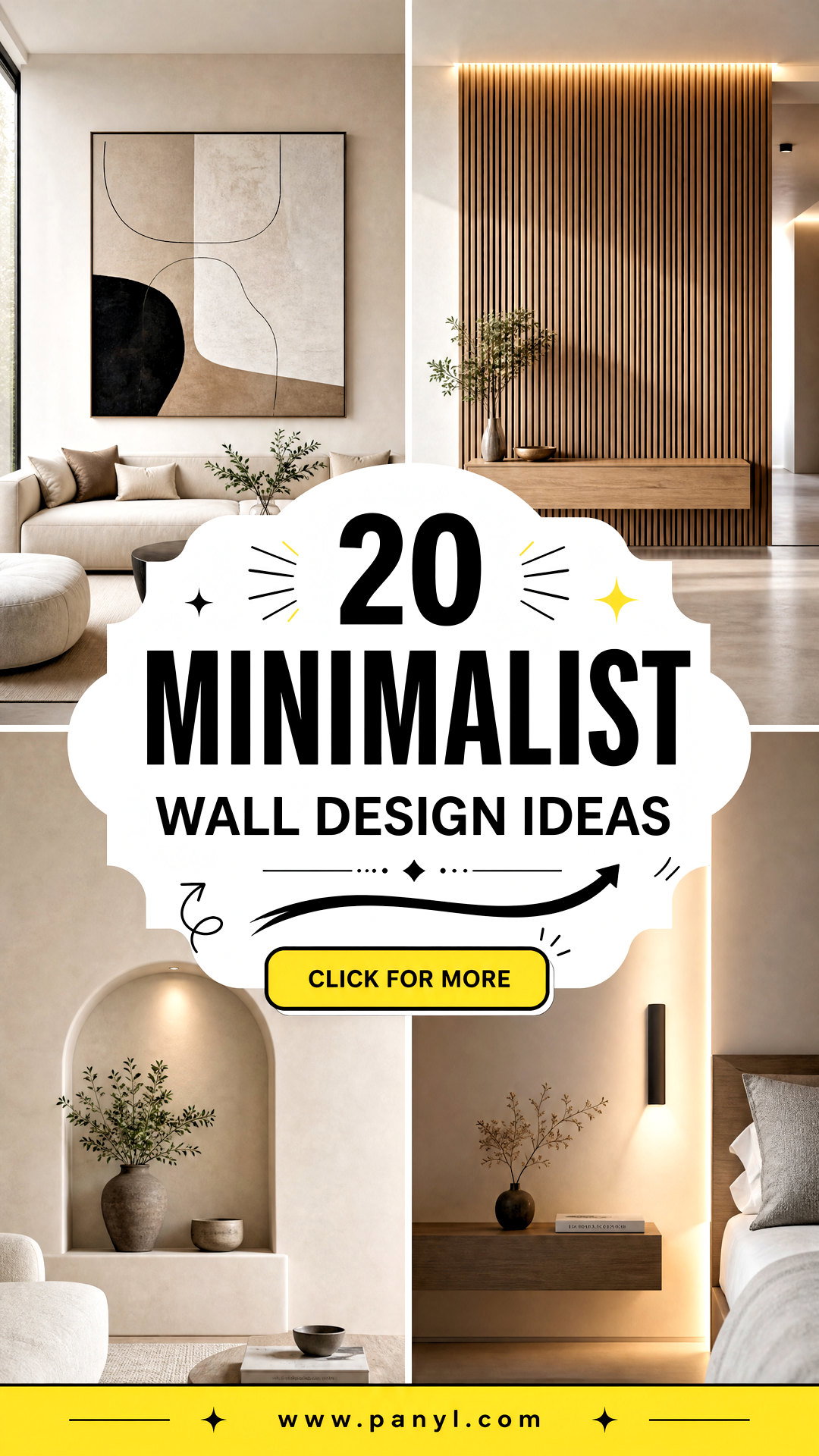 20 Minimalist Wall Design Ideas for Calm Modern Homes Today - 20 Minimalist Wall Design Ideas for Calm, Modern Homes Today