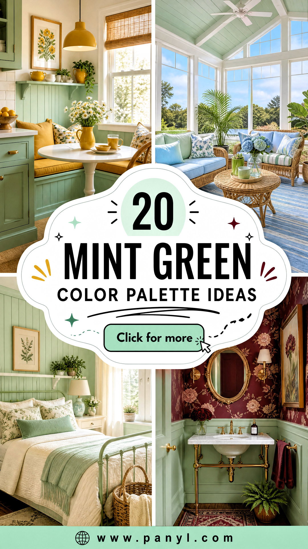 20 Mint Green Color Palette Ideas for Serene Stylish Spaces - 20 Mint Green Color Palette Ideas for Serene, Stylish Spaces