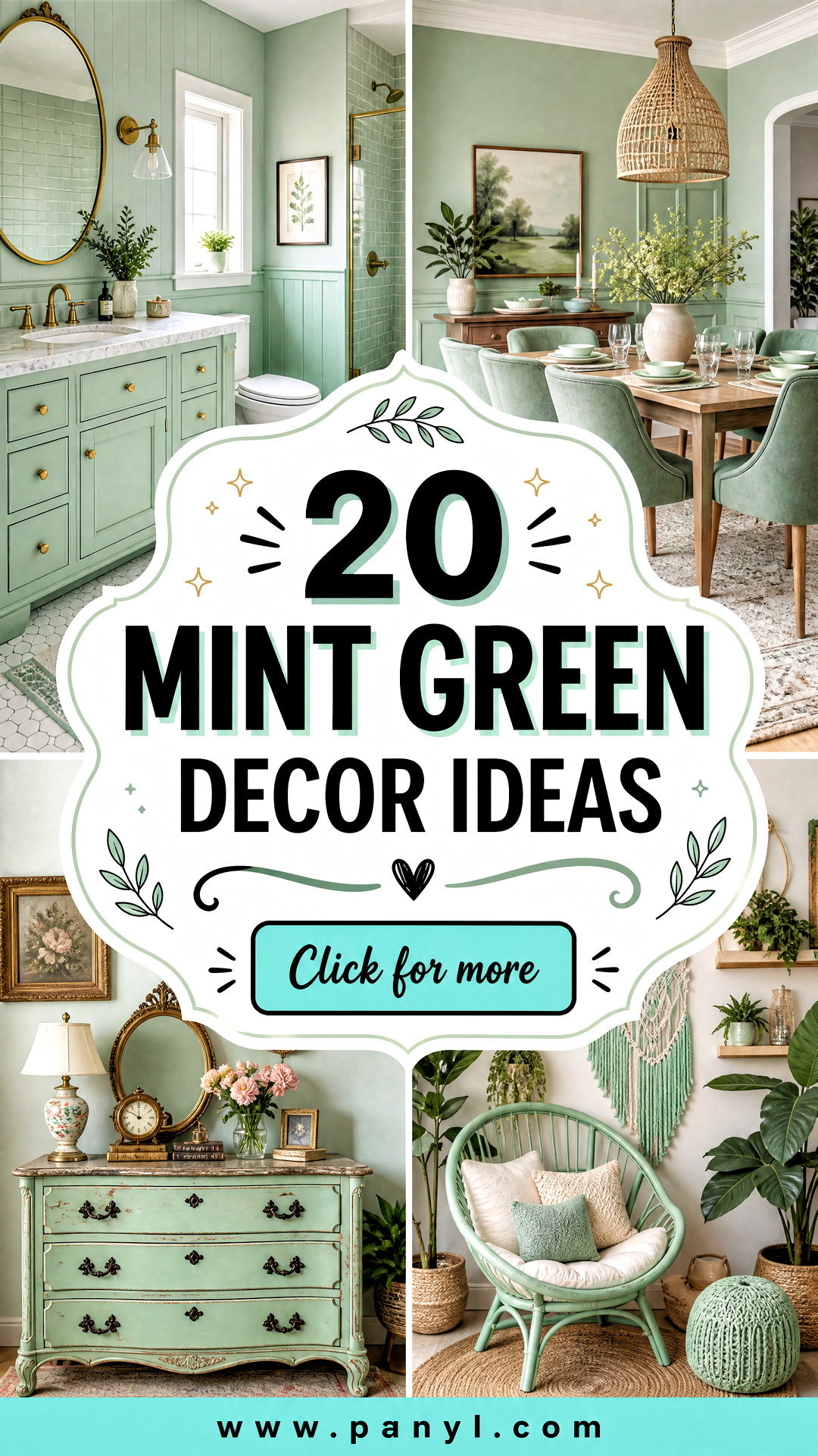 20 Mint Green Decor Ideas for a Fresh and Serene Home Look - 20 Mint Green Decor Ideas for a Fresh and Serene Home Look