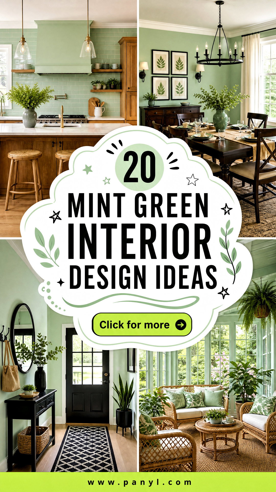 20 Mint Green Interior Design Ideas for a Fresh Modern Home - 20 Mint Green Interior Design Ideas for a Fresh, Modern Home