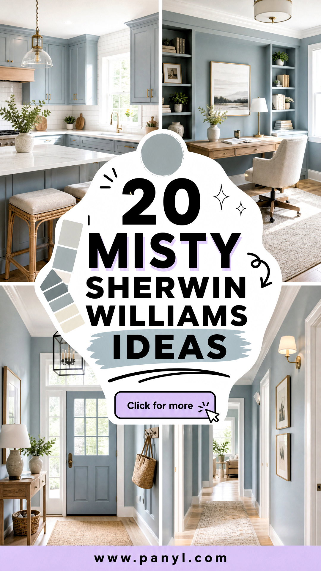 20 Misty Sherwin Williams Ideas for a Serene Home Refresh - 20 Misty Sherwin Williams Ideas for a Serene Home Refresh