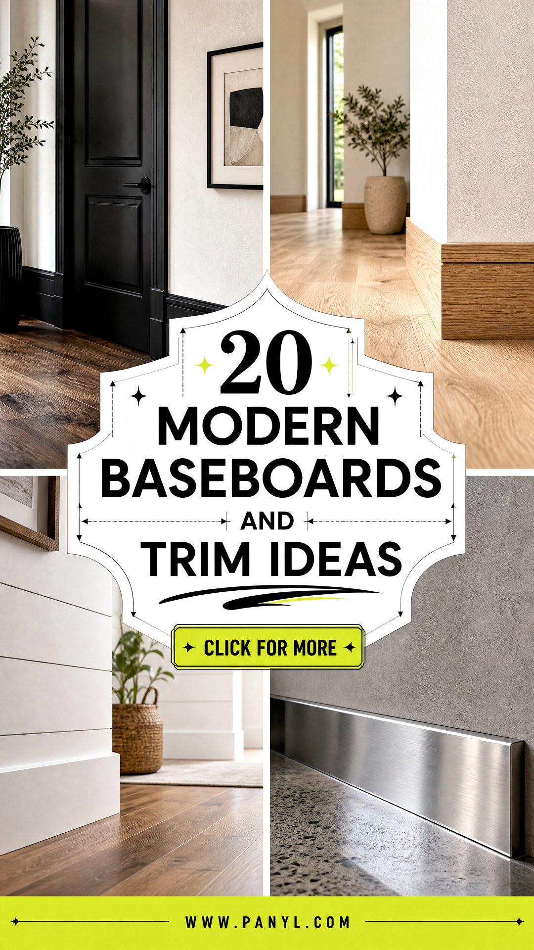 20 Modern Baseboards and Trim Ideas for a Polished Home - 20 Modern Baseboards and Trim Ideas for a Polished Home
