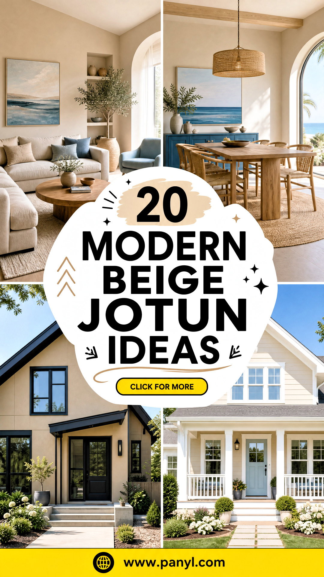 20 Modern Beige Jotun Ideas for a Calm Scandinavian Home - 20 Modern Beige Jotun Ideas for a Calm Scandinavian Home