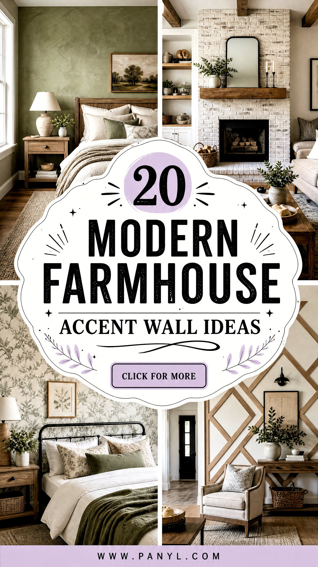 20 Modern Farmhouse Accent Wall Ideas for a Cozy Update - 20 Modern Farmhouse Accent Wall Ideas for a Cozy Update