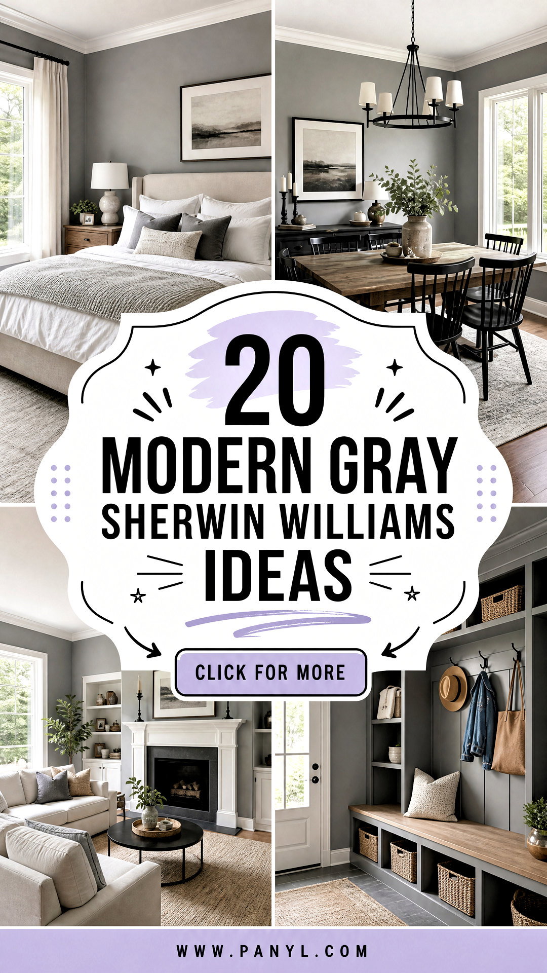 20 Modern Gray Sherwin Williams Ideas for Timeless Rooms - 20 Modern Gray Sherwin Williams Ideas for Timeless Rooms