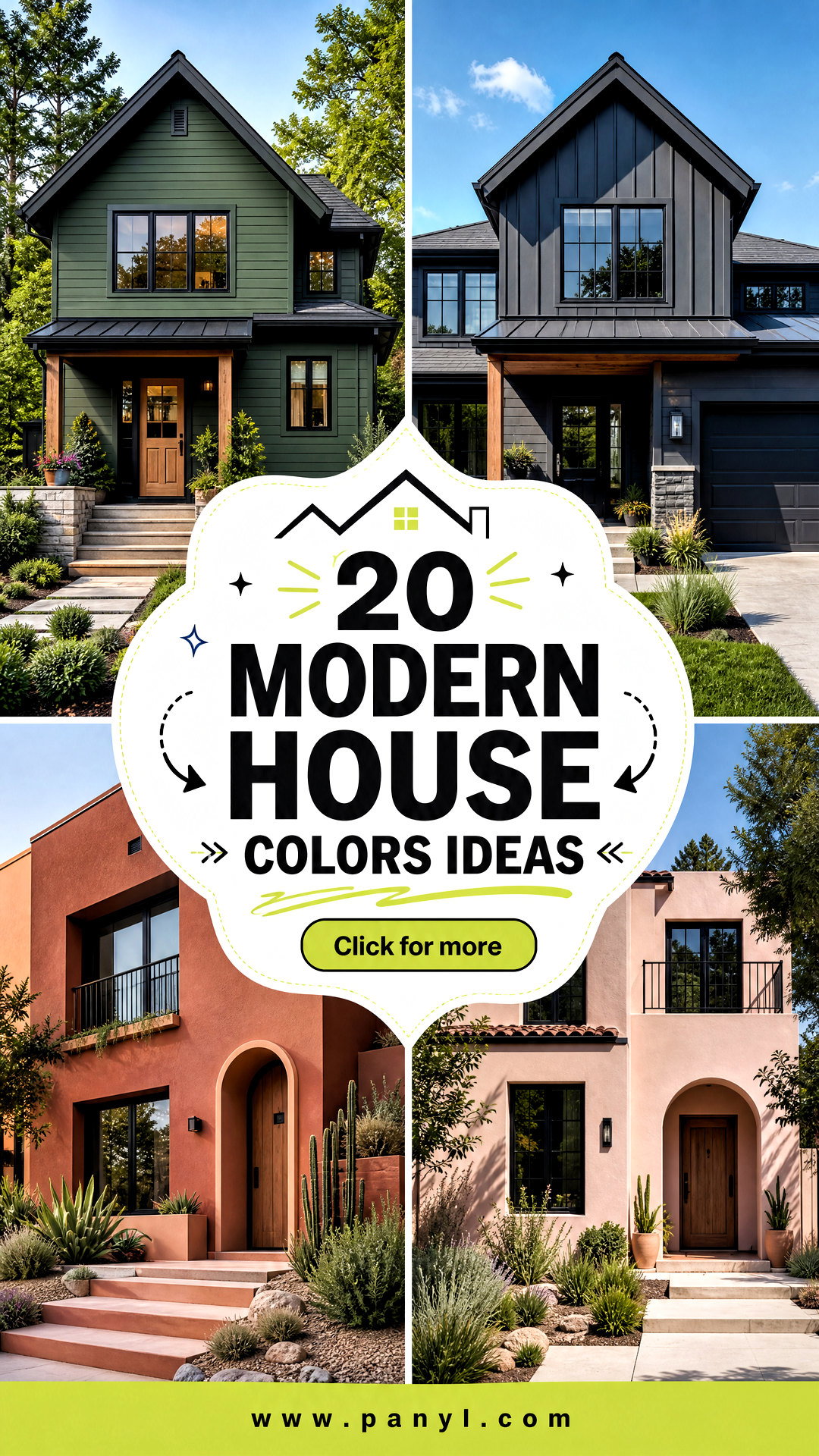 20 Modern House Colors for Standout Curb Appeal in 2025 - 20 Modern House Colors for Standout Curb Appeal in 2025