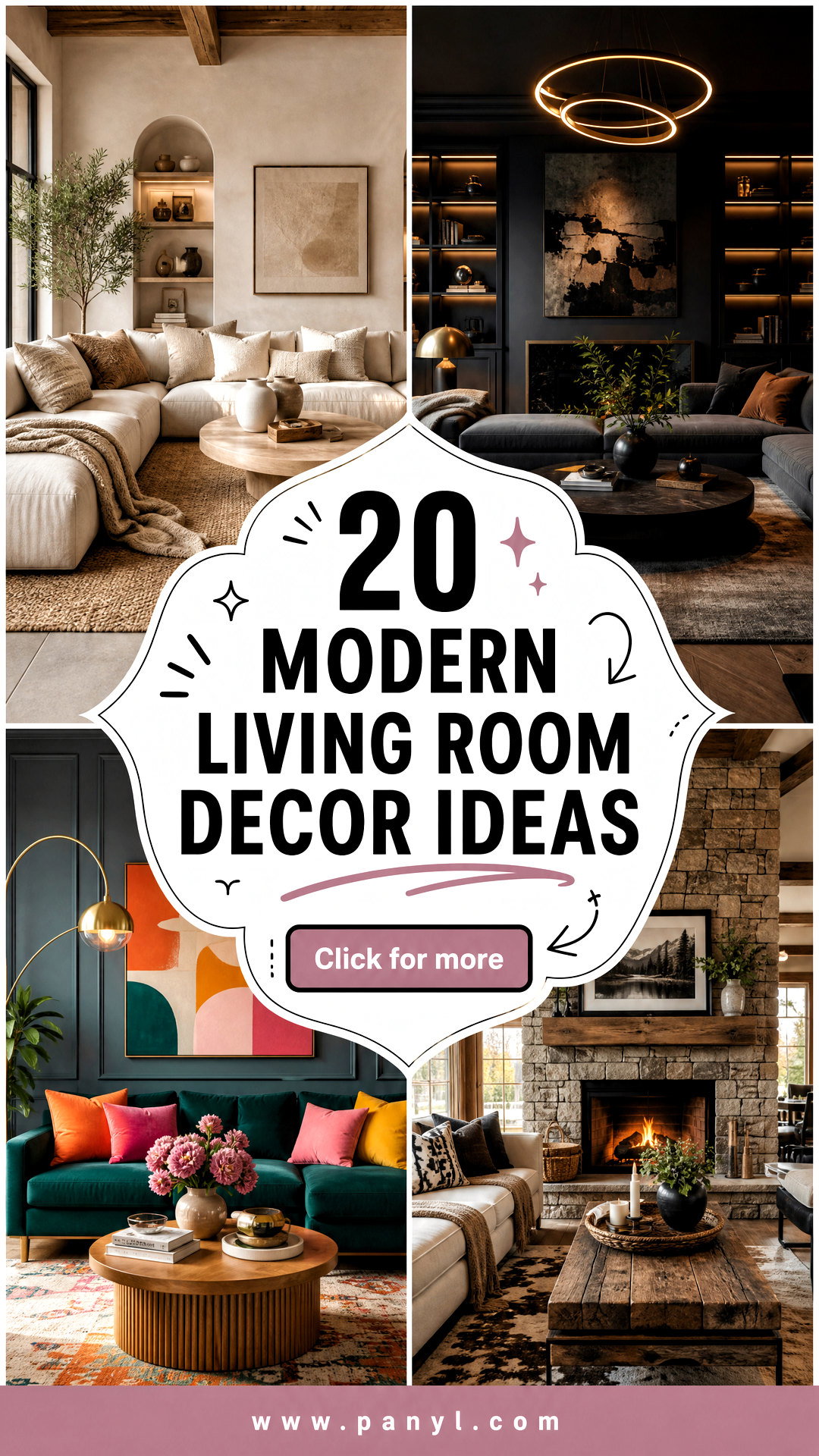 20 Modern Living Room Decor Ideas for a Cozy Chic Refresh - 20 Modern Living Room Decor Ideas for a Cozy, Chic Refresh