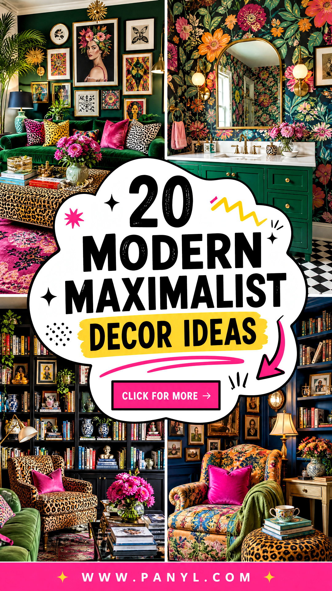 20 Modern Maximalist Decor Ideas for Bold Layered Rooms - 20 Modern Maximalist Decor Ideas for Bold, Layered Rooms