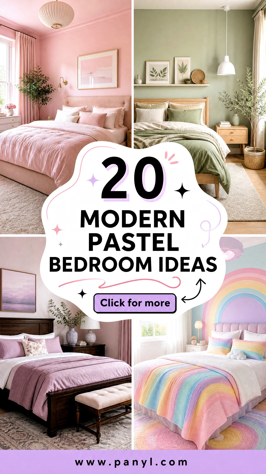 20 Modern Pastel Bedroom Ideas for a Calm Dreamy Retreat - 20 Modern Pastel Bedroom Ideas for a Calm, Dreamy Retreat