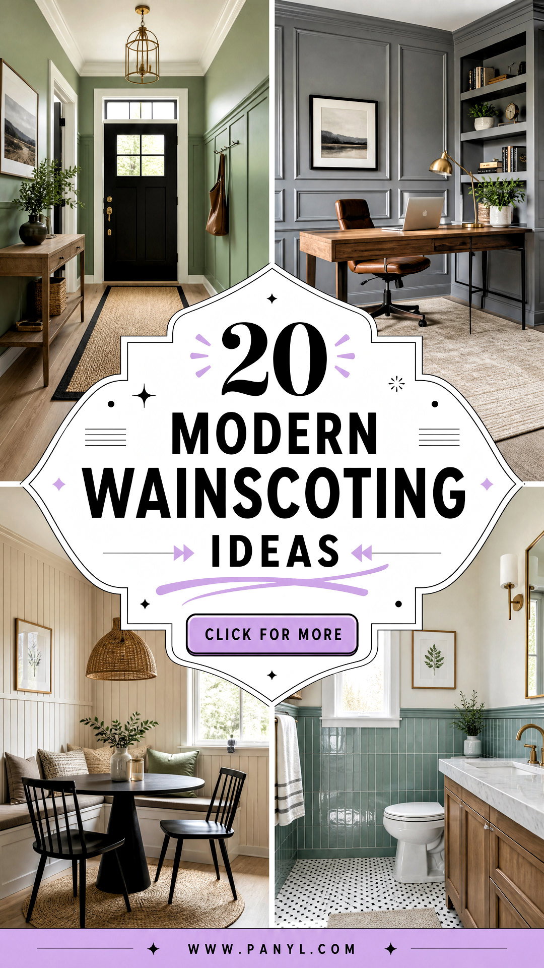 20 Modern Wainscoting Ideas for a Polished 2025 Refresh - 20 Modern Wainscoting Ideas for a Polished 2025 Refresh