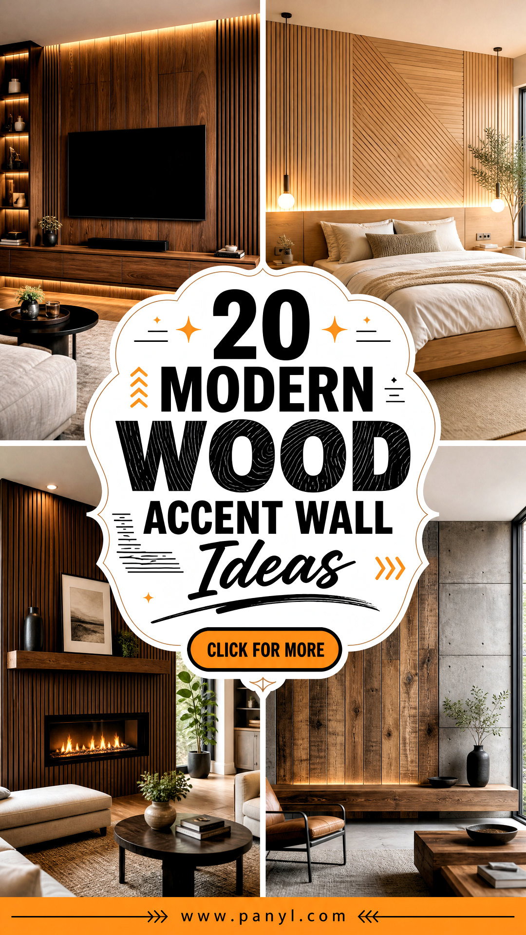 20 Modern Wood Accent Wall Ideas for a Warm Designer Look - 20 Modern Wood Accent Wall Ideas for a Warm Designer Look