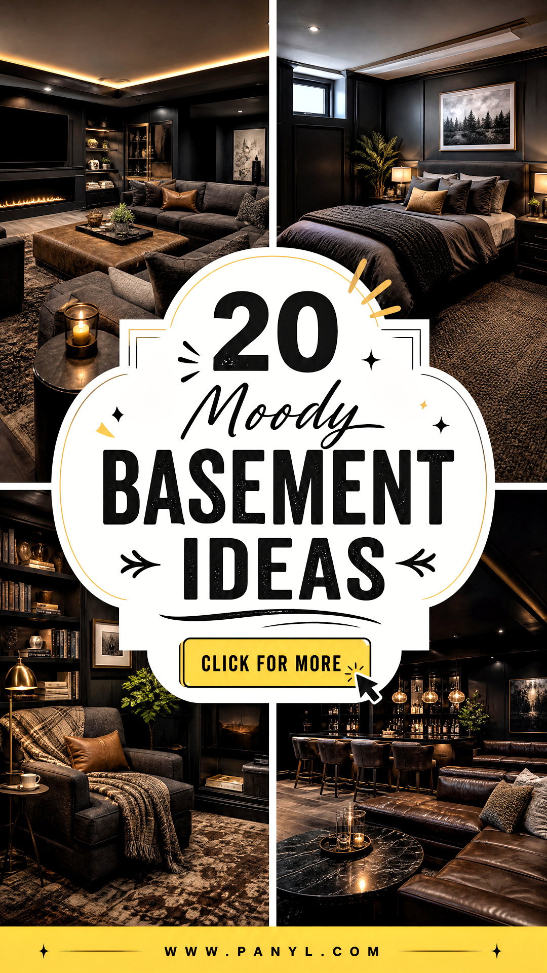 20 Moody Basement Ideas for a Cozy Stylish Transformation - 20 Moody Basement Ideas for a Cozy, Stylish Transformation