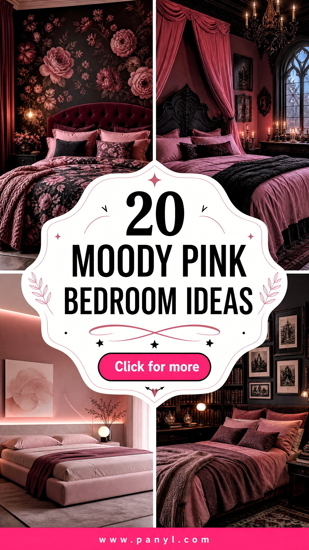 20 Moody Pink Bedroom Ideas for a Chic Romantic Retreat - 20 Moody Pink Bedroom Ideas for a Chic, Romantic Retreat