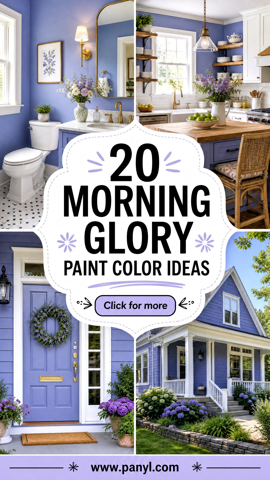 20 Morning Glory Paint Color Ideas for a Fresh Home Update - 20 Morning Glory Paint Color Ideas for a Fresh Home Update