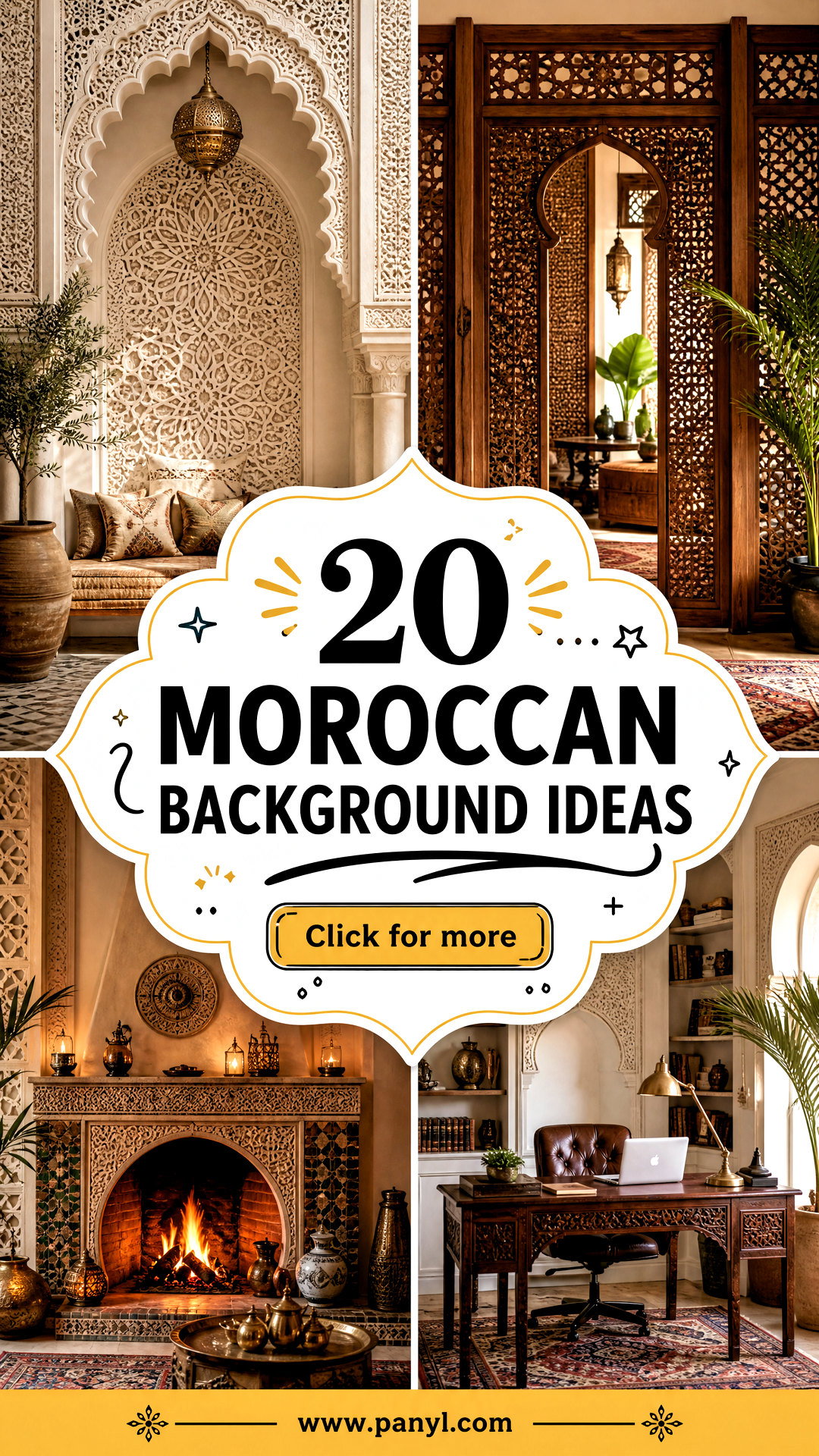 20 Moroccan Background Ideas for Rich Artistic Designs - 20 Moroccan Background Ideas for Rich, Artistic Designs