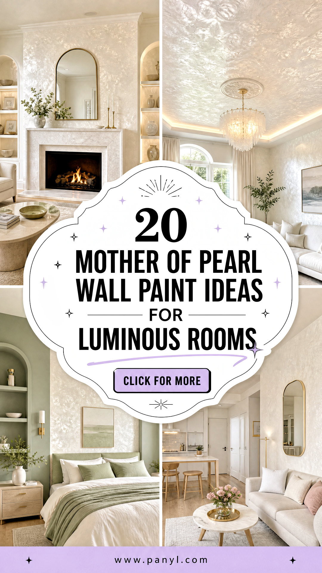 20 Mother Of Pearl Wall Paint Ideas for Luminous Rooms - 20 Mother Of Pearl Wall Paint Ideas for Luminous Rooms