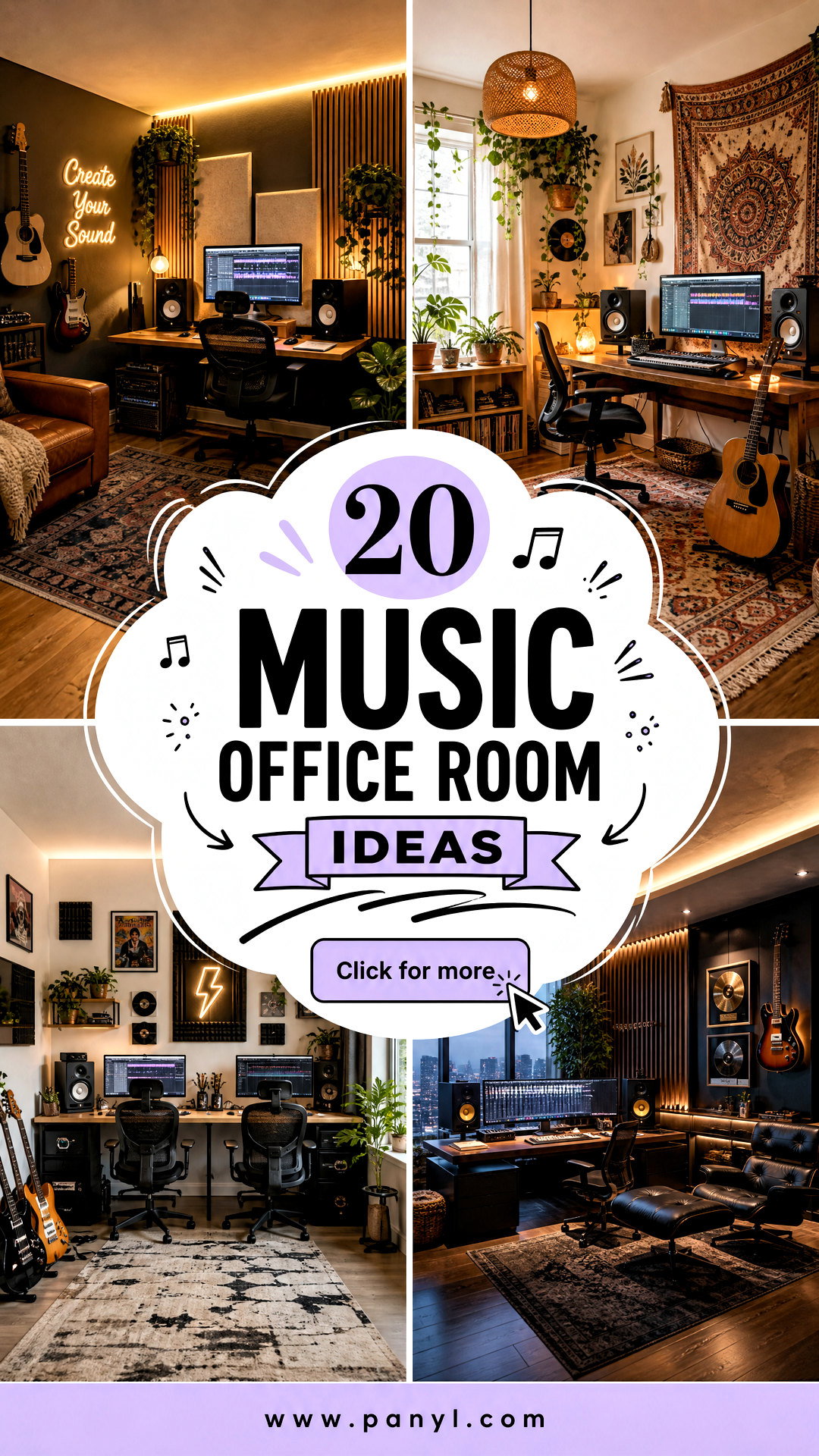 20 Music Office Room Ideas for Creative Workspaces That Inspire - 20 Music Office Room Ideas for Creative Workspaces That Inspire