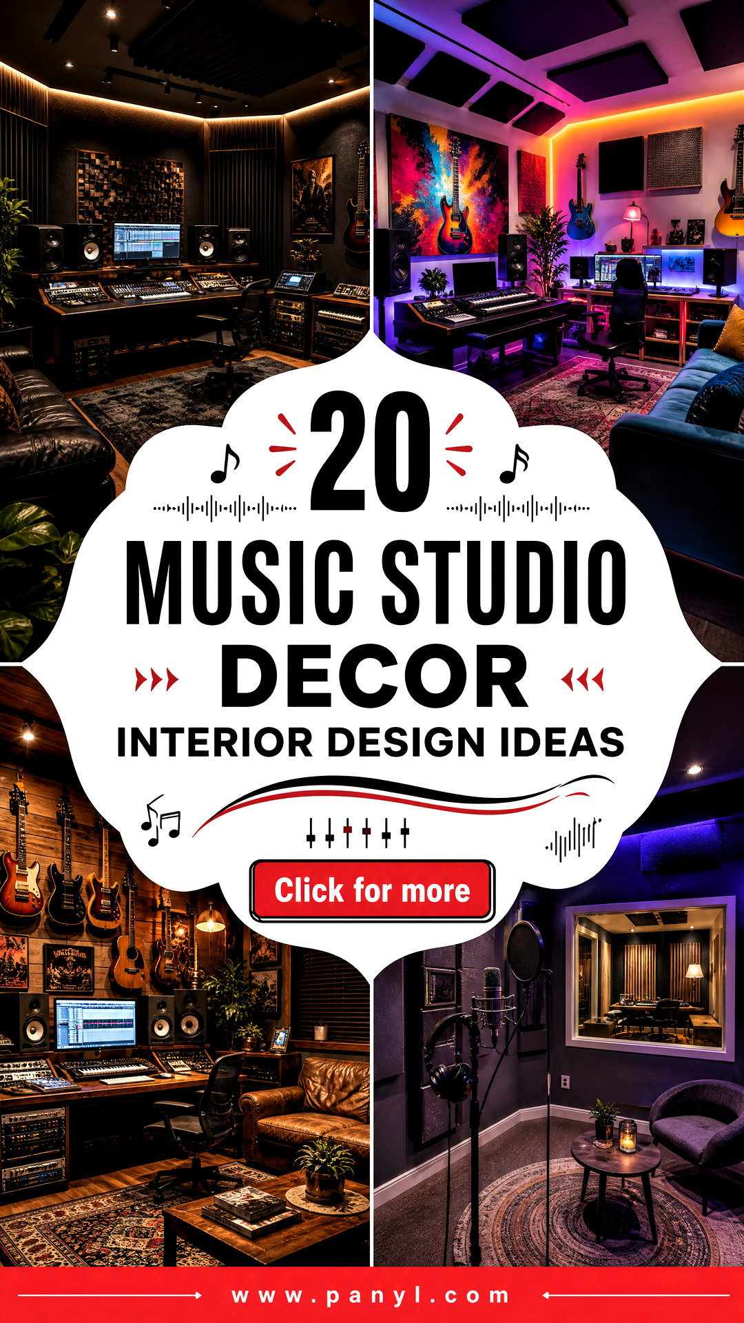 20 Music Studio Decor Interior Design Ideas for Creators - 20 Music Studio Decor Interior Design Ideas for Creators