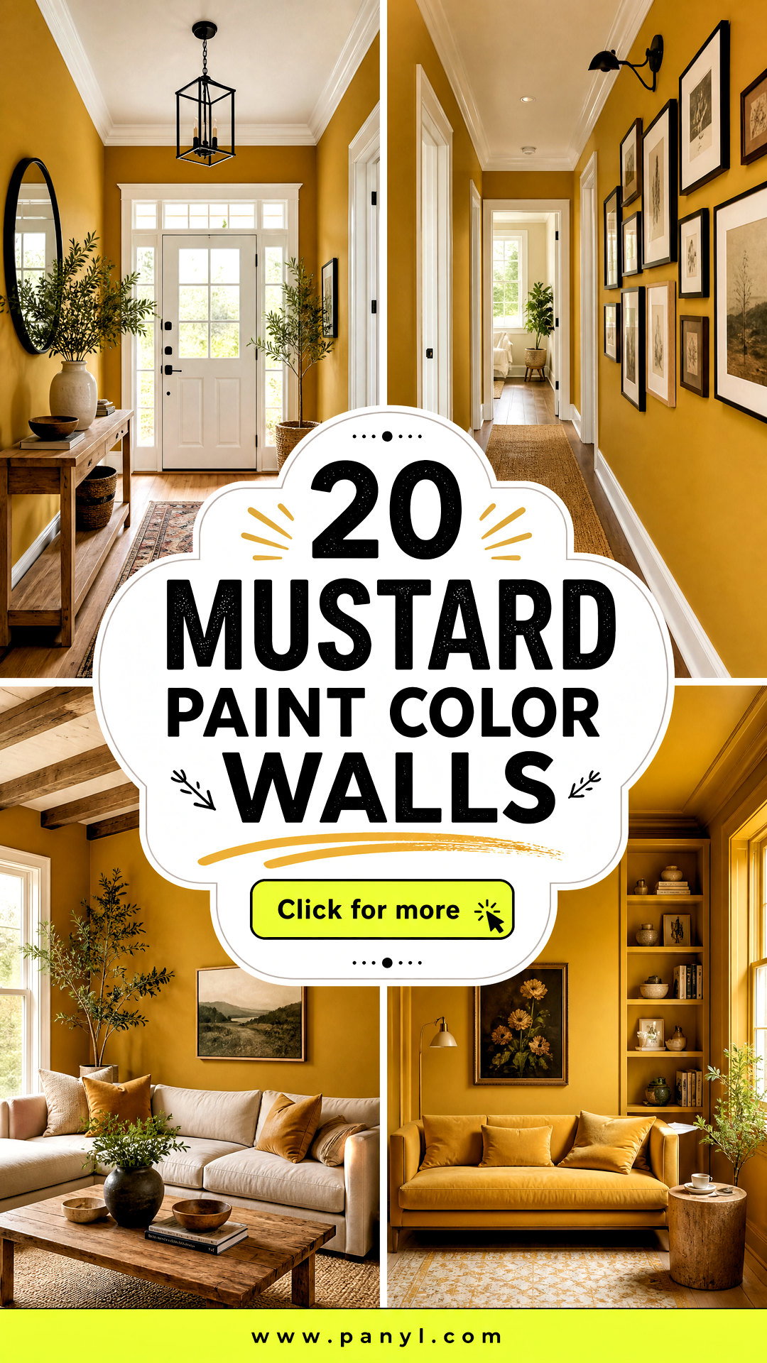 20 Mustard Paint Color Walls for a Bold Cozy Stylish Home - 20 Mustard Paint Color Walls for a Bold, Cozy, Stylish Home